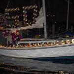 Marina del Rey's 50th Christmas boat parade in 2012. The theme was "Solid Gold Christmas" (our entry: "Holiday Hits")...